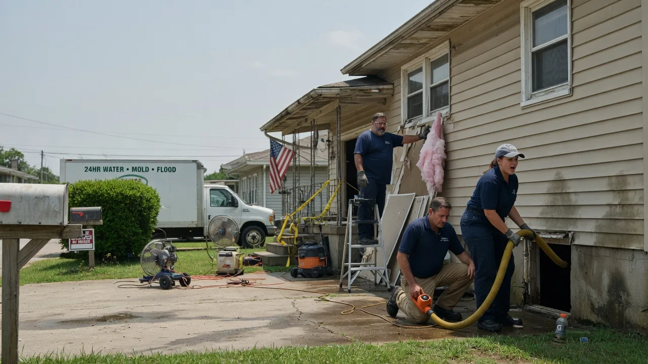 Water Damage Repair in Jeannette, PA near me